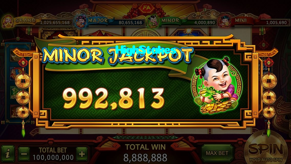 HighStakes casino presented on mobile device in Pakistan with slots and live games